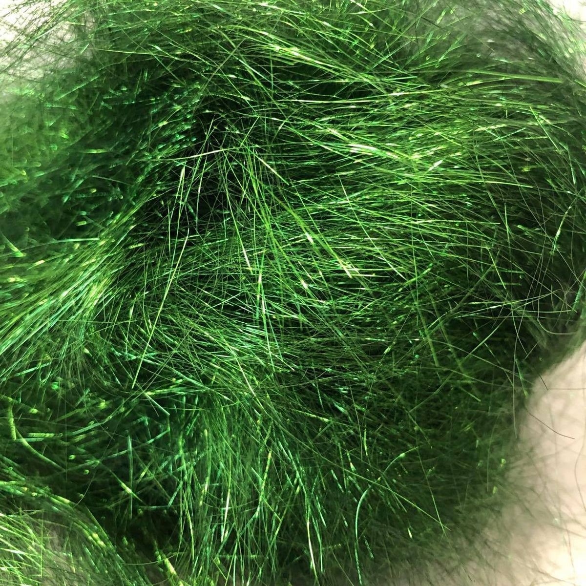 Moss Green (15 Denier) Angelina Flash Sparkling Blending Fiber, ½ oz