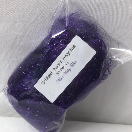 Purple Brilliant Angelina Flash Sparkling Blending Fiber, ½ oz