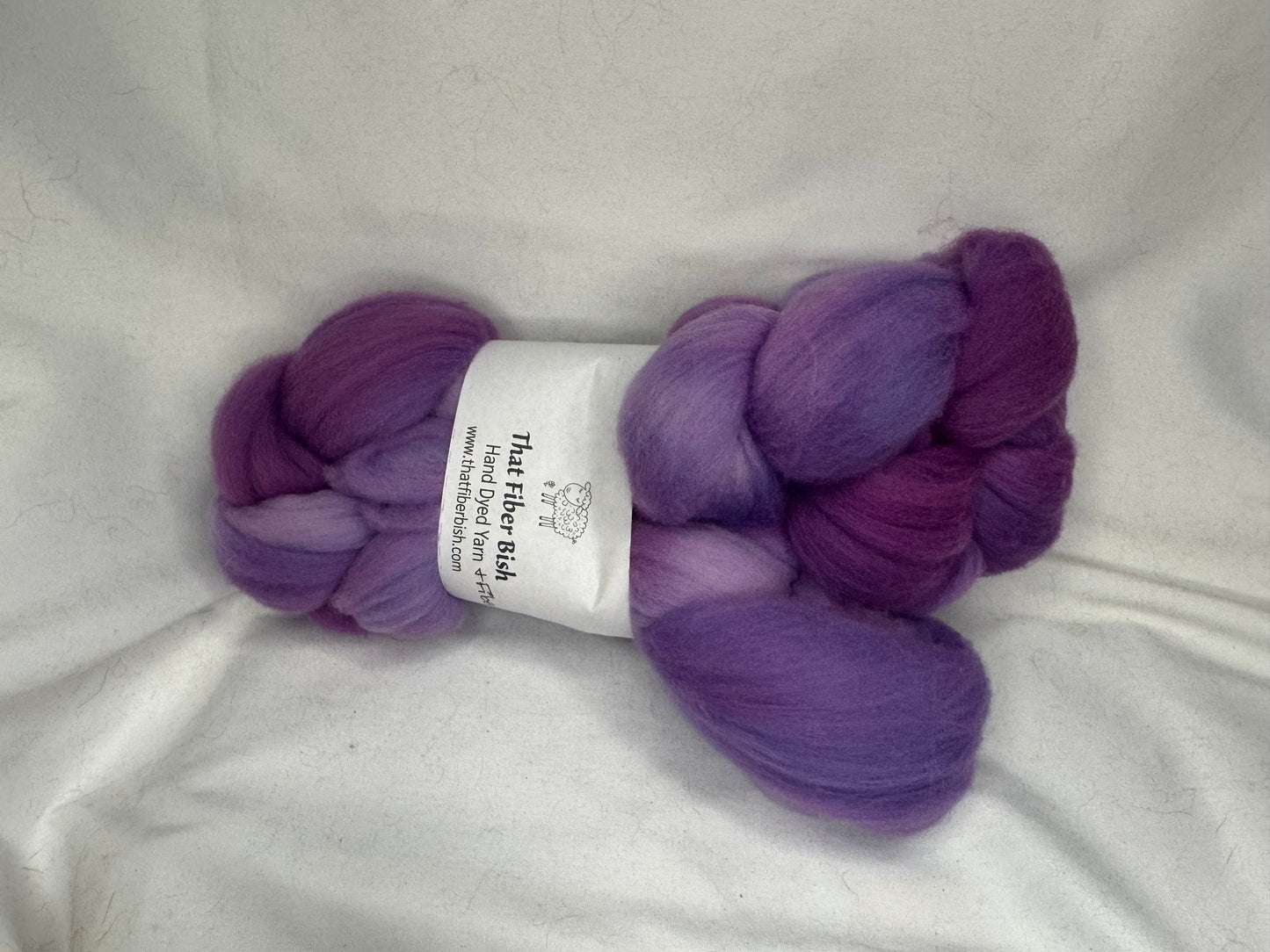 Rambouillet Wool~USA~Hand Dyed 4 oz Braid(RAMUSA-S-10)