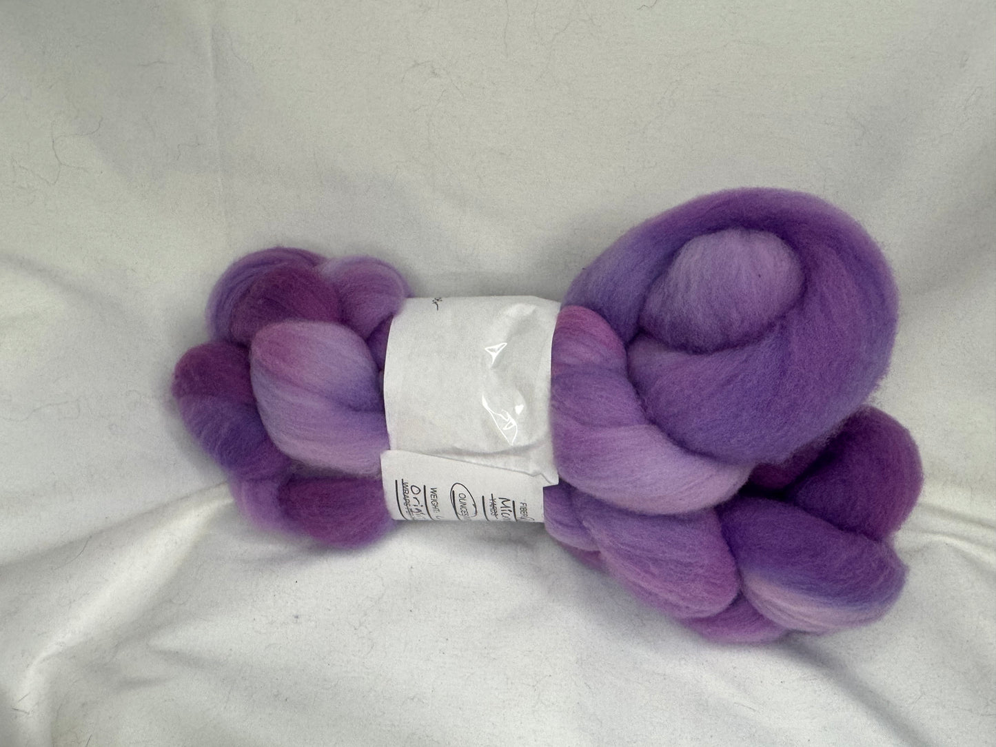 Rambouillet Wool~USA~Hand Dyed 4 oz Braid(RAMUSA-S-10)
