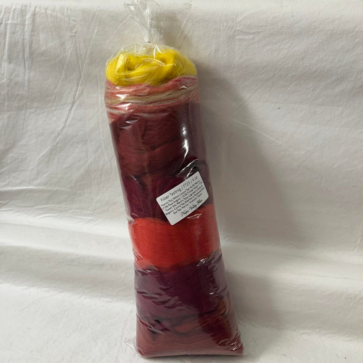 Napa Valley Fibers Mixed Bag Fiber Tasting #FT25 | 4 oz