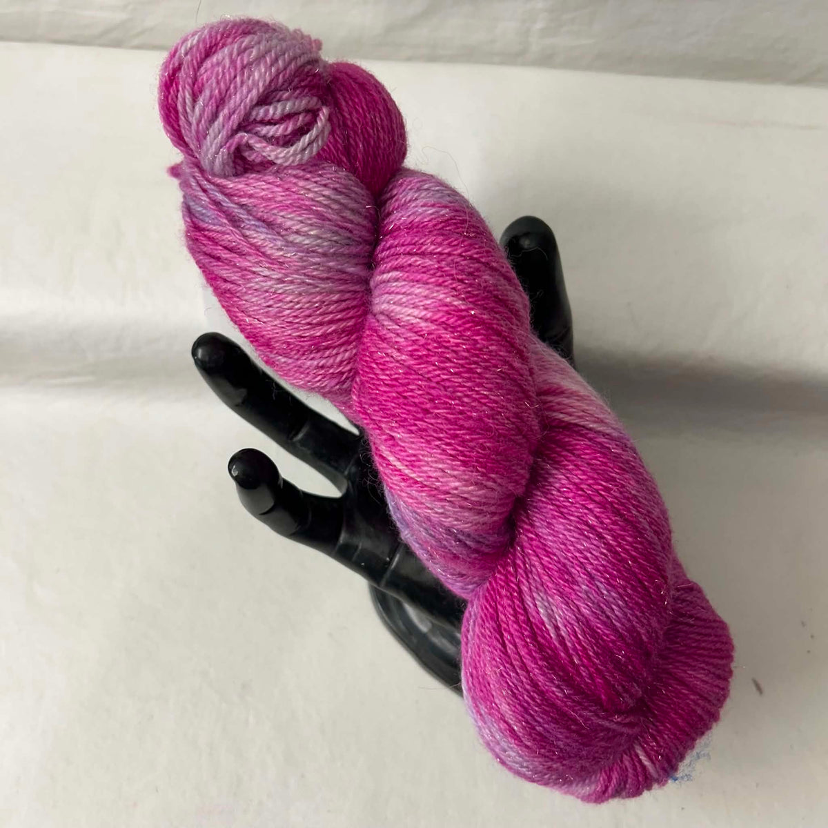 Gold Dust: Luxury DK Weight Yarn (GD3) | 70% Blue Faced Leicester/25% Tussah Silk/5% Gold Stellina | 320 yds