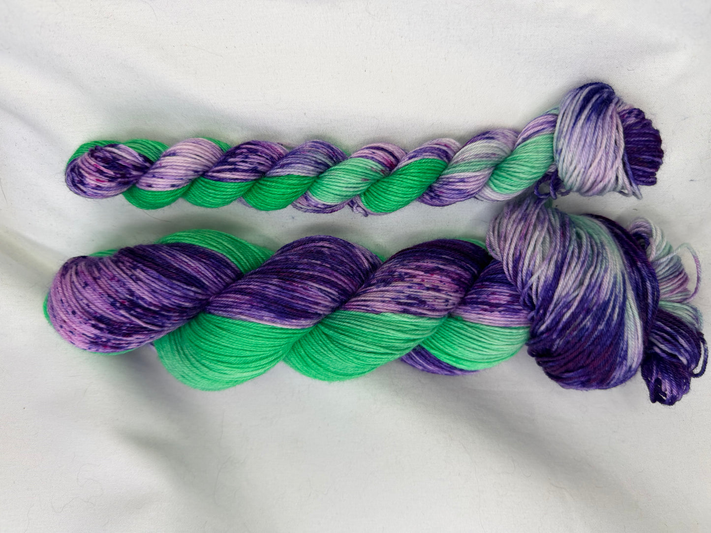 Evelyn's Sock Set~"Electric Garden Party"~Hand Dyed~Superwash Merino Nylon~Choose Your Colorway