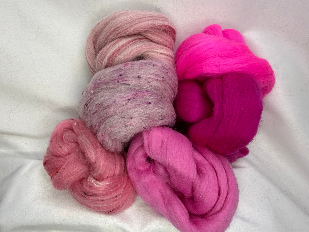Pink Fiber Powder