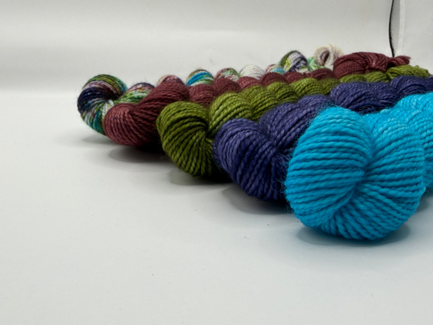 Enchanted Garden Party~Mini Skein Set~Everyday Sock~80/20 Superwash Merino & Nylon