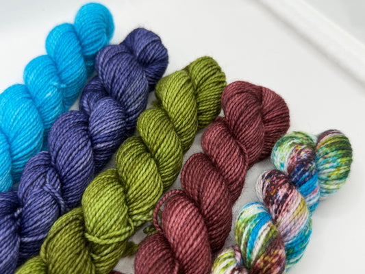 "Enchanted Garden Party" Mini Skein Sets