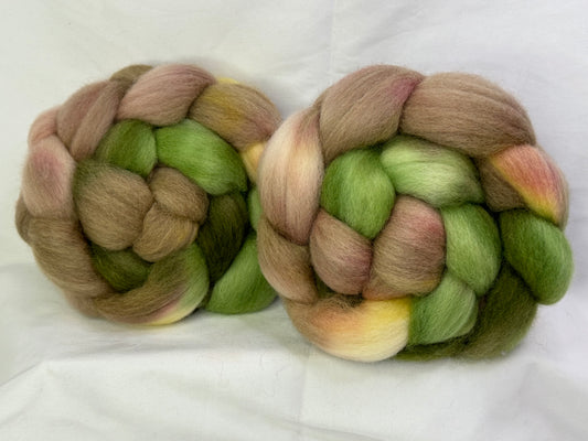 Corriedale~(COR-D-16)~Hand Dyed Double Braid Set~~8 oz