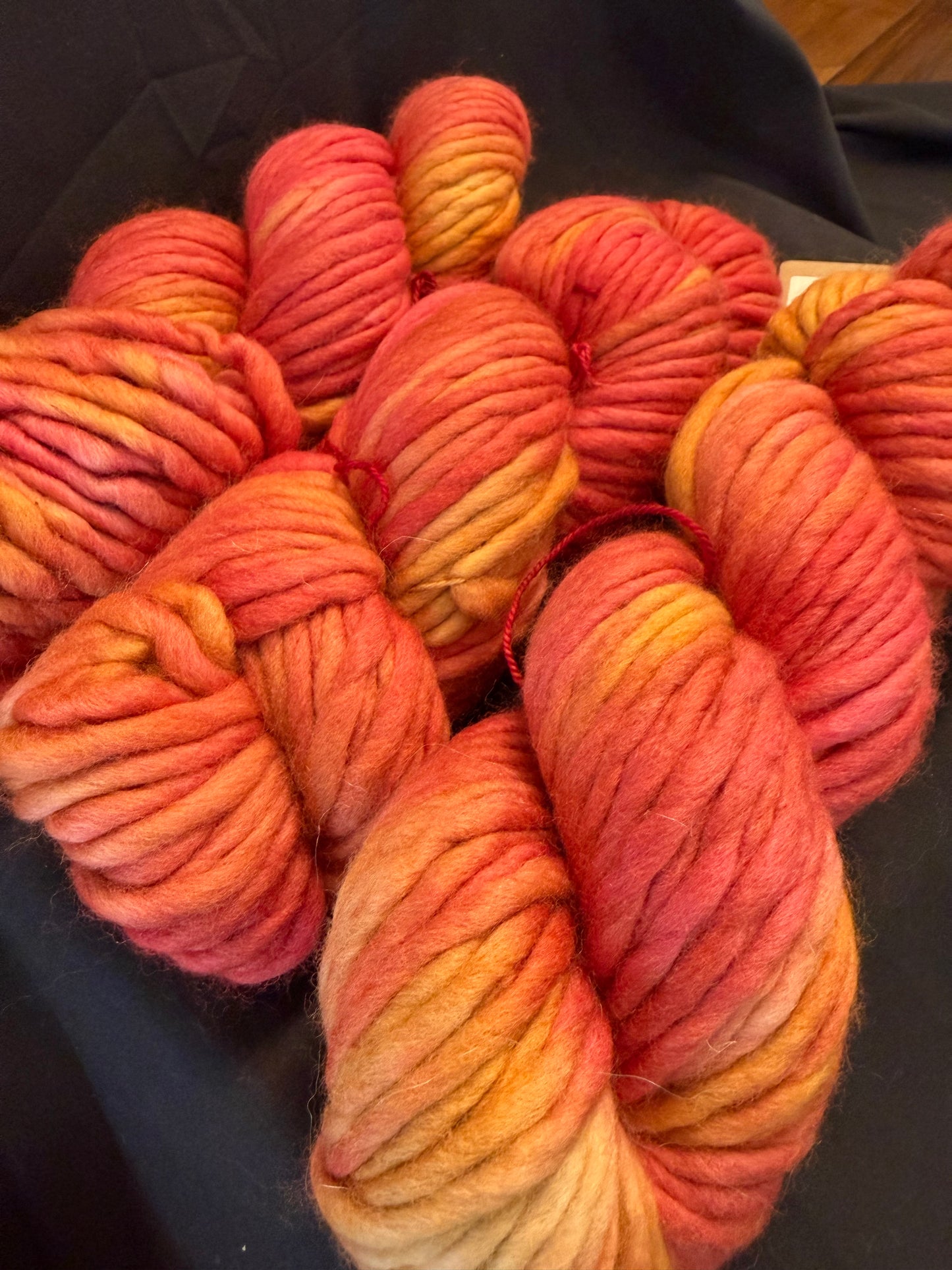 Caramel Apple~Christina's Super Bulky~100% Fine Merino Wool