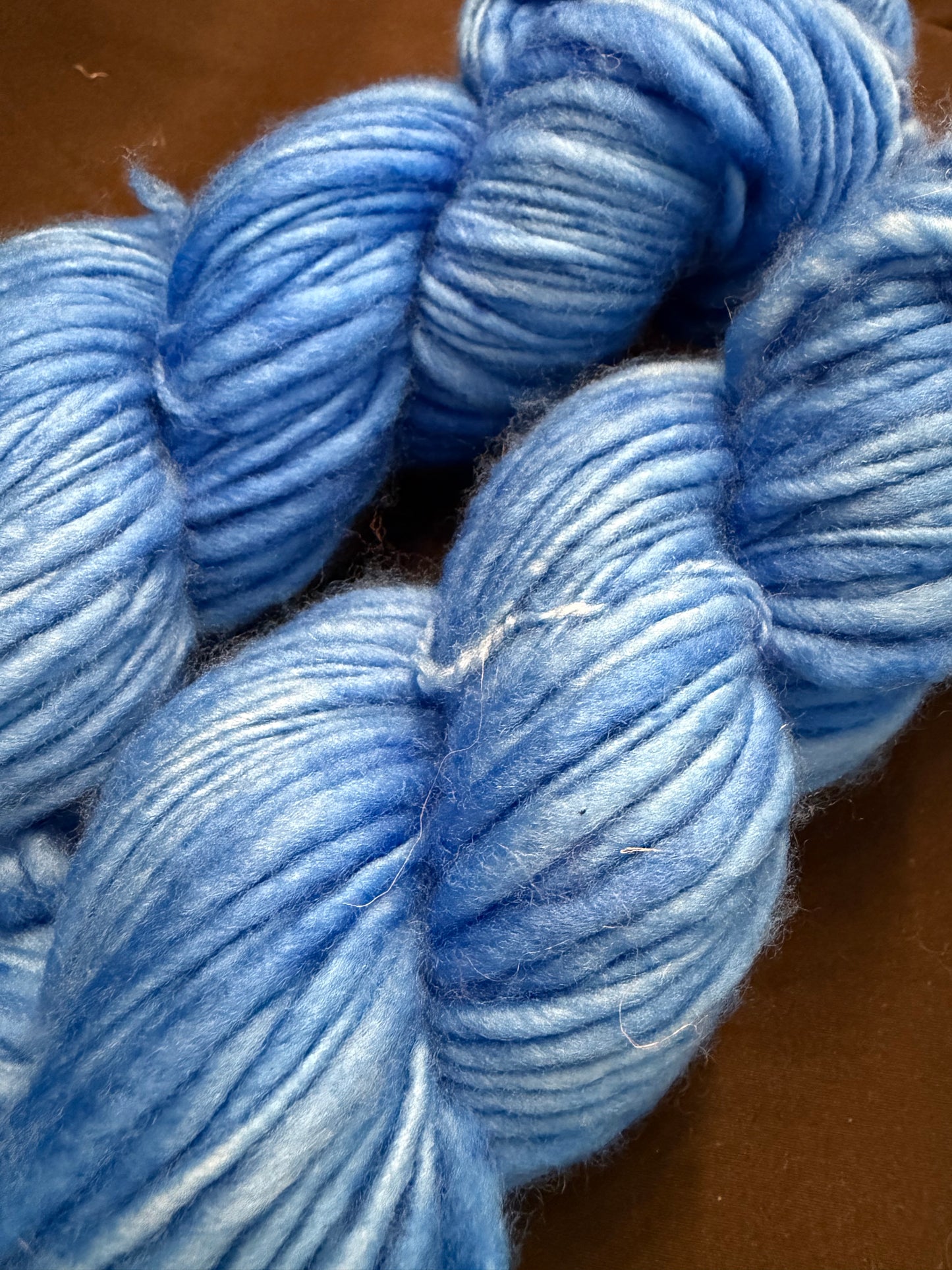 Baby Blues~         Christina's Thick N' Thin Chunky                     ~100% Superwash Merino