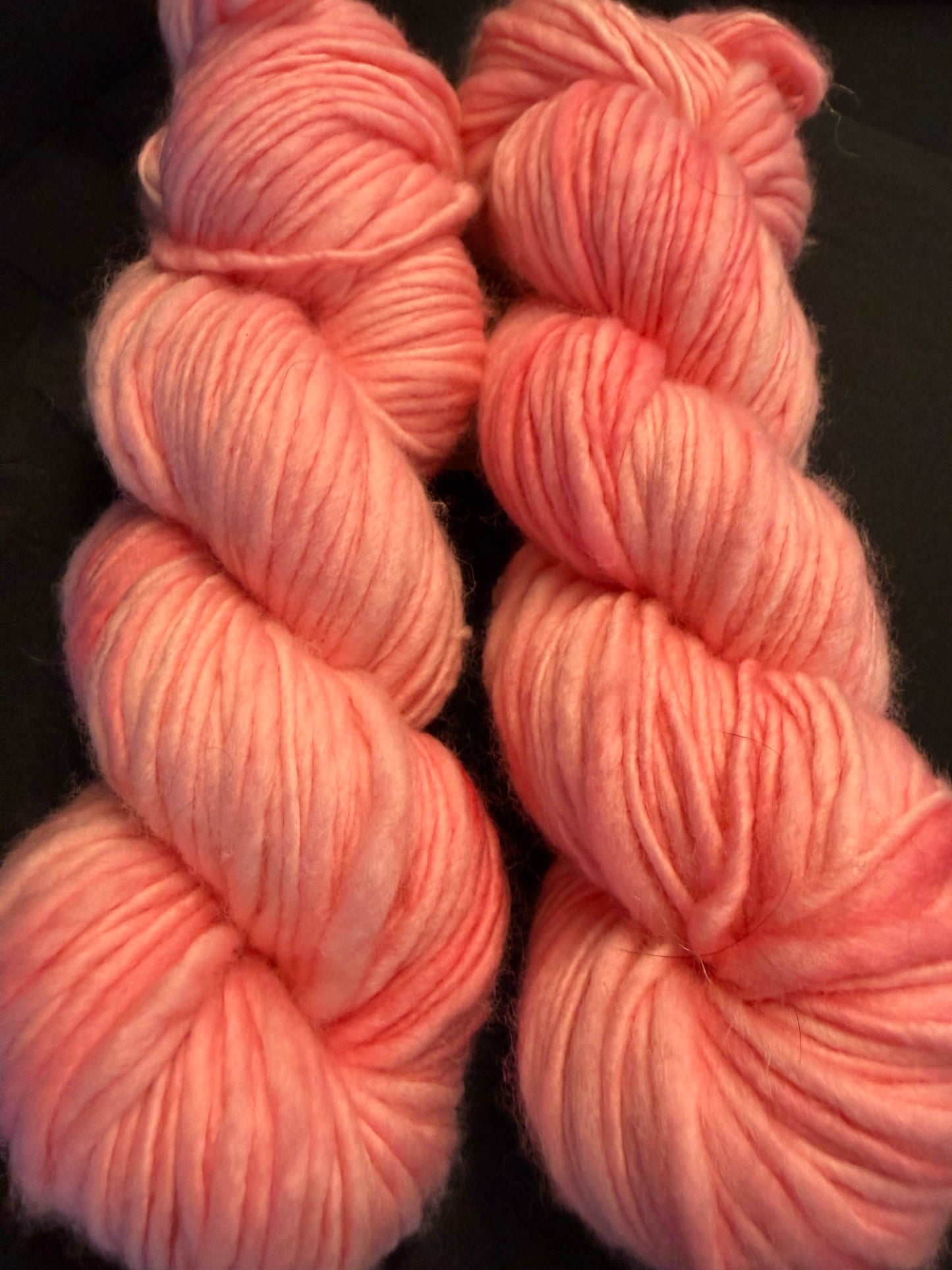 Soft Pink~         Christina's Thick N' Thin Chunky                     ~100% Superwash Merino
