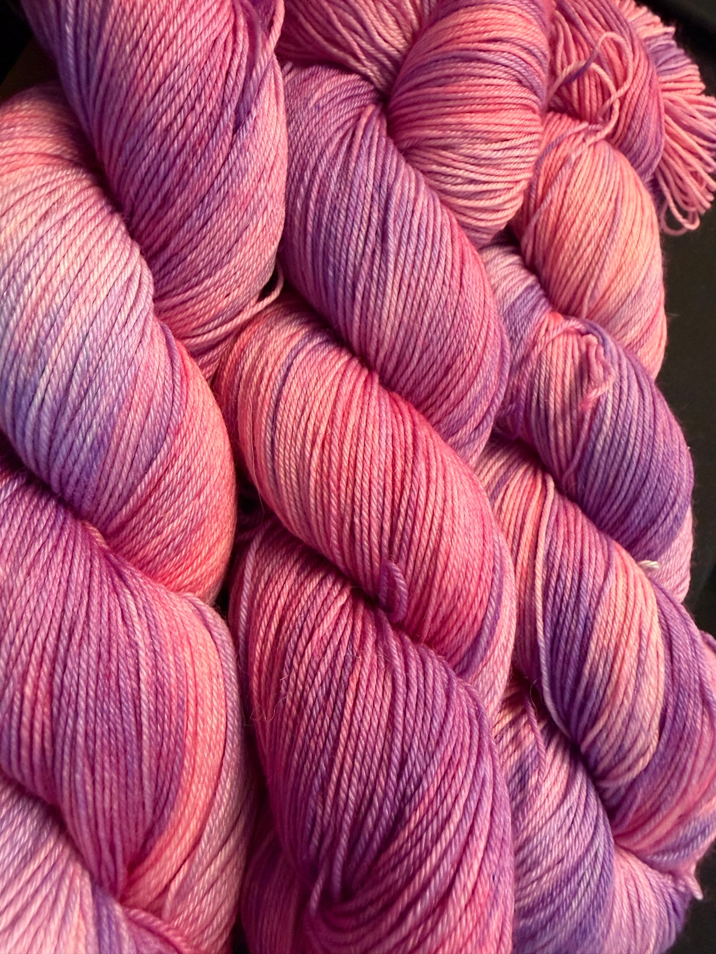 Blushin'~Evelyn's Sock~75/25 Superwash Merino Nylon