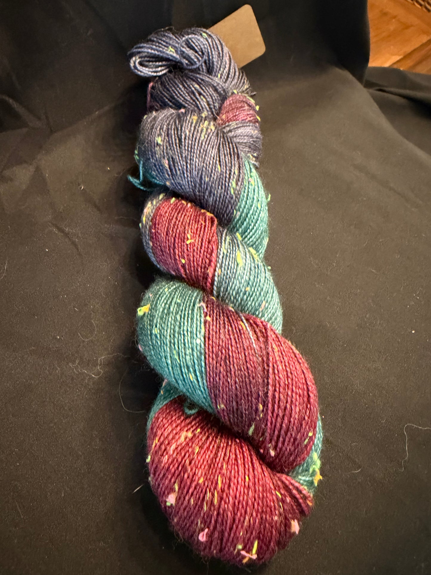 Autumn Mood~Voltage Sock~85/15 Superwash Merino & Donegal Nep