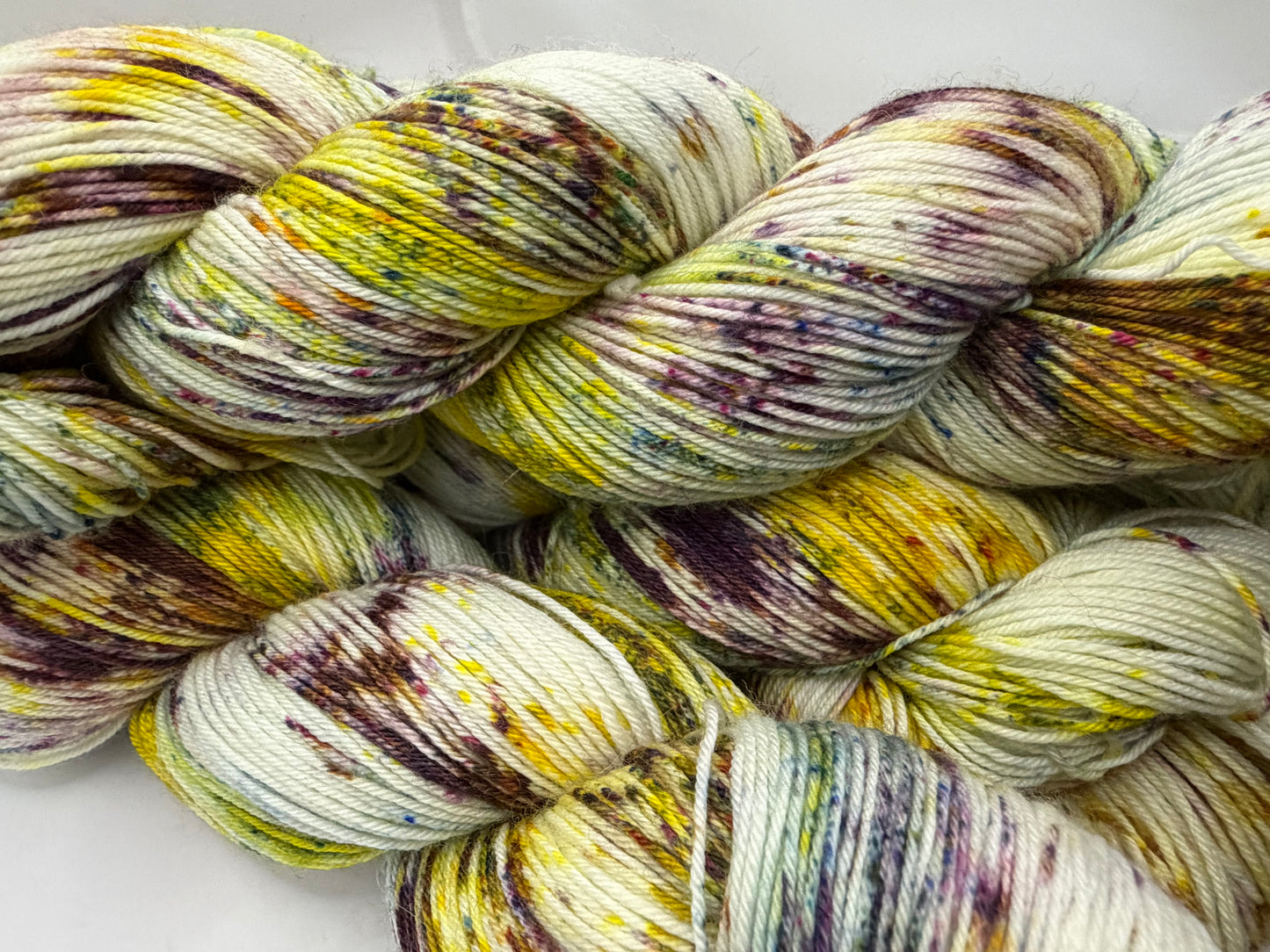 Vineyard Gold~Evelyn's Sock~75/25 Superwash Merino Nylon