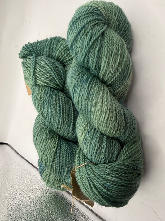 Hello Dusty Sage~         Christina's MCN Oooh Yummy! Sock~80/10/10 Superwash Merino, Nylon, & Cashmere