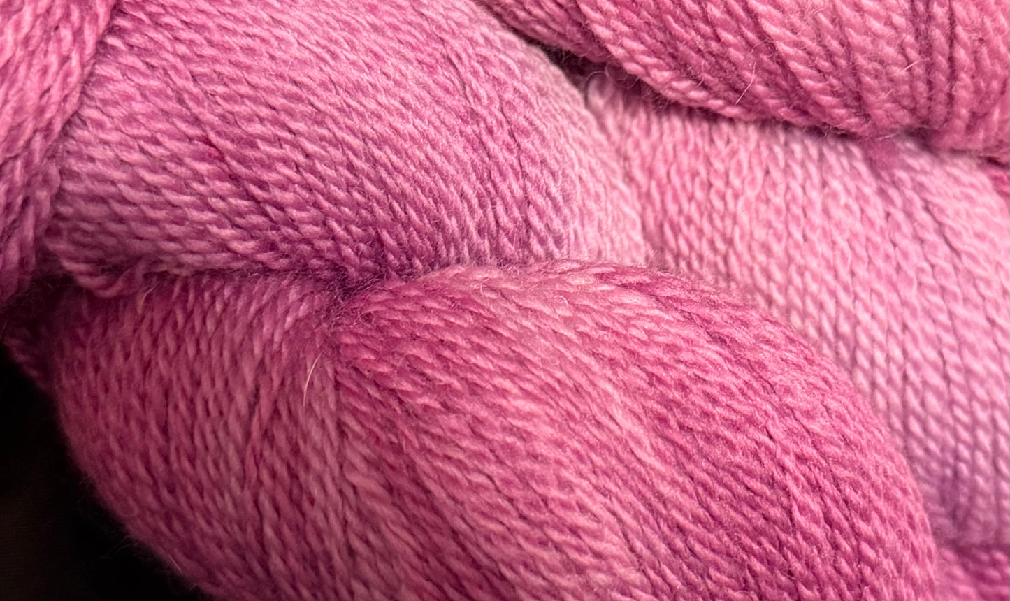Hello Blush~         Christina's MCN Oooh Yummy! Sock~80/10/10 Superwash Merino, Nylon, & Cashmere