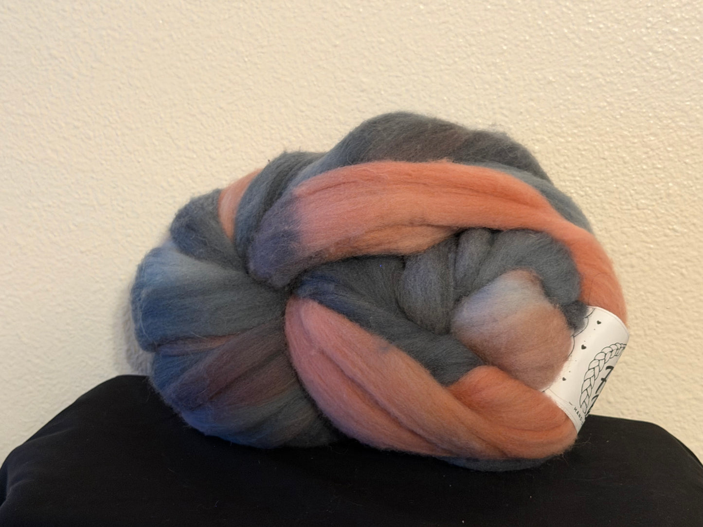 Targhee Wool Top~Hand Dyed 4 oz Fiber Hank~(TG-S-19)