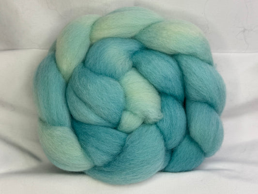Corriedale~(COR-S-26)~Hand Dyed Braid~4 oz