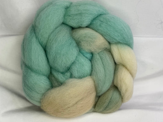 Corriedale~(COR-S-32)~Hand Dyed Braid~4 oz