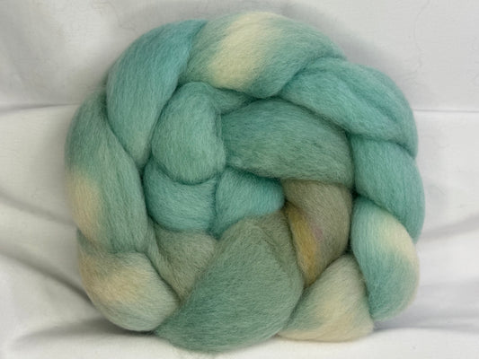 Corriedale~(COR-S-33)~Hand Dyed Braid~4 oz