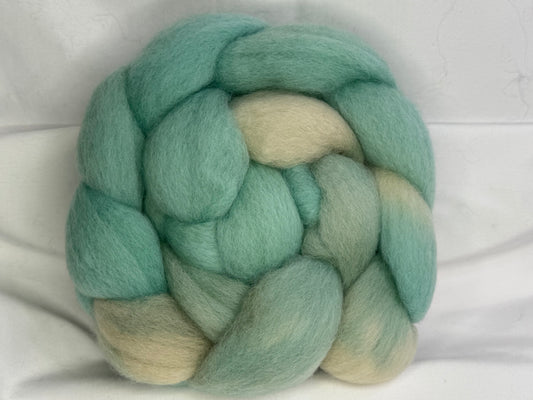 Corriedale~(COR-S-34)~Hand Dyed Braid~4 oz