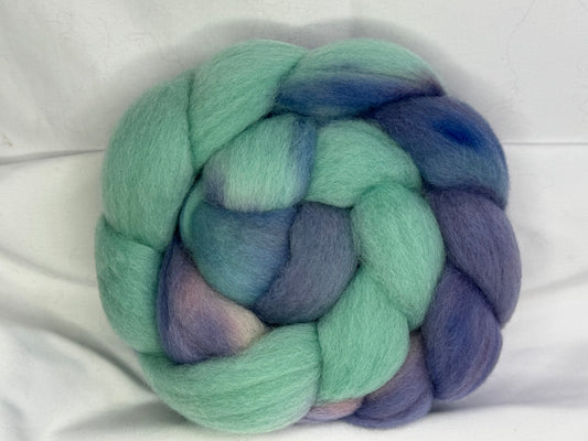 Corriedale~(COR-S-36)~Hand Dyed Braid~4 oz