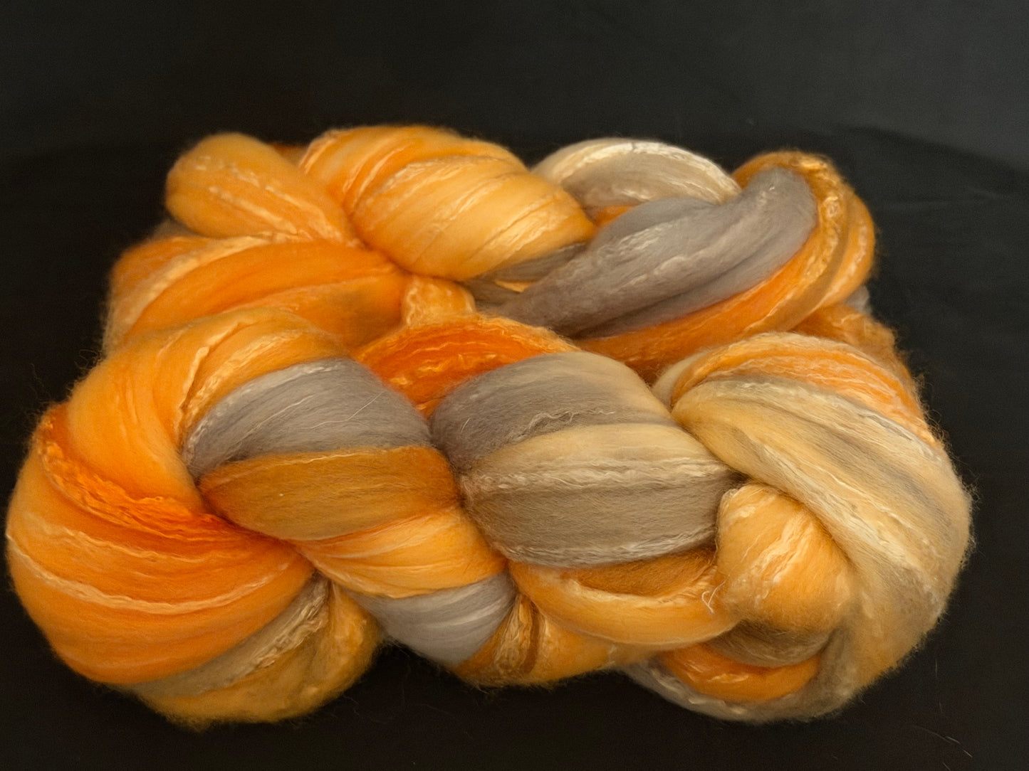 Merino Bamboo 70/30~(MER-BAM-S-09)~Hand Dyed~~4 oz Fiber Hank