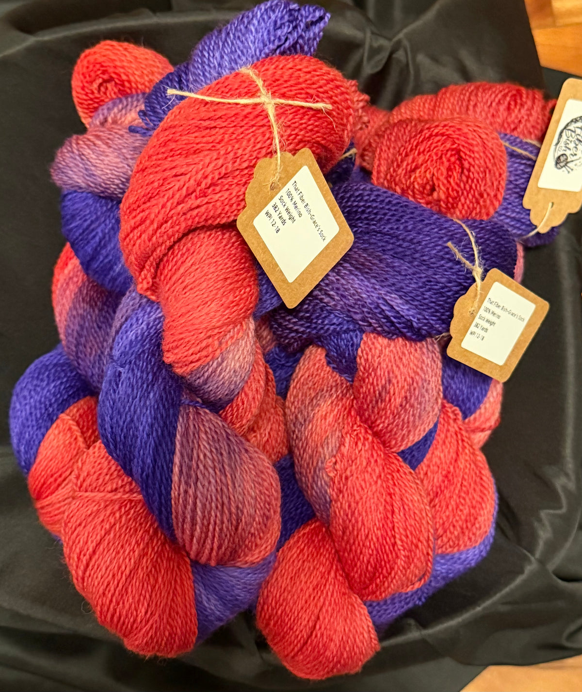 "Rude Mood"~ Grace's Sock -100% Merino