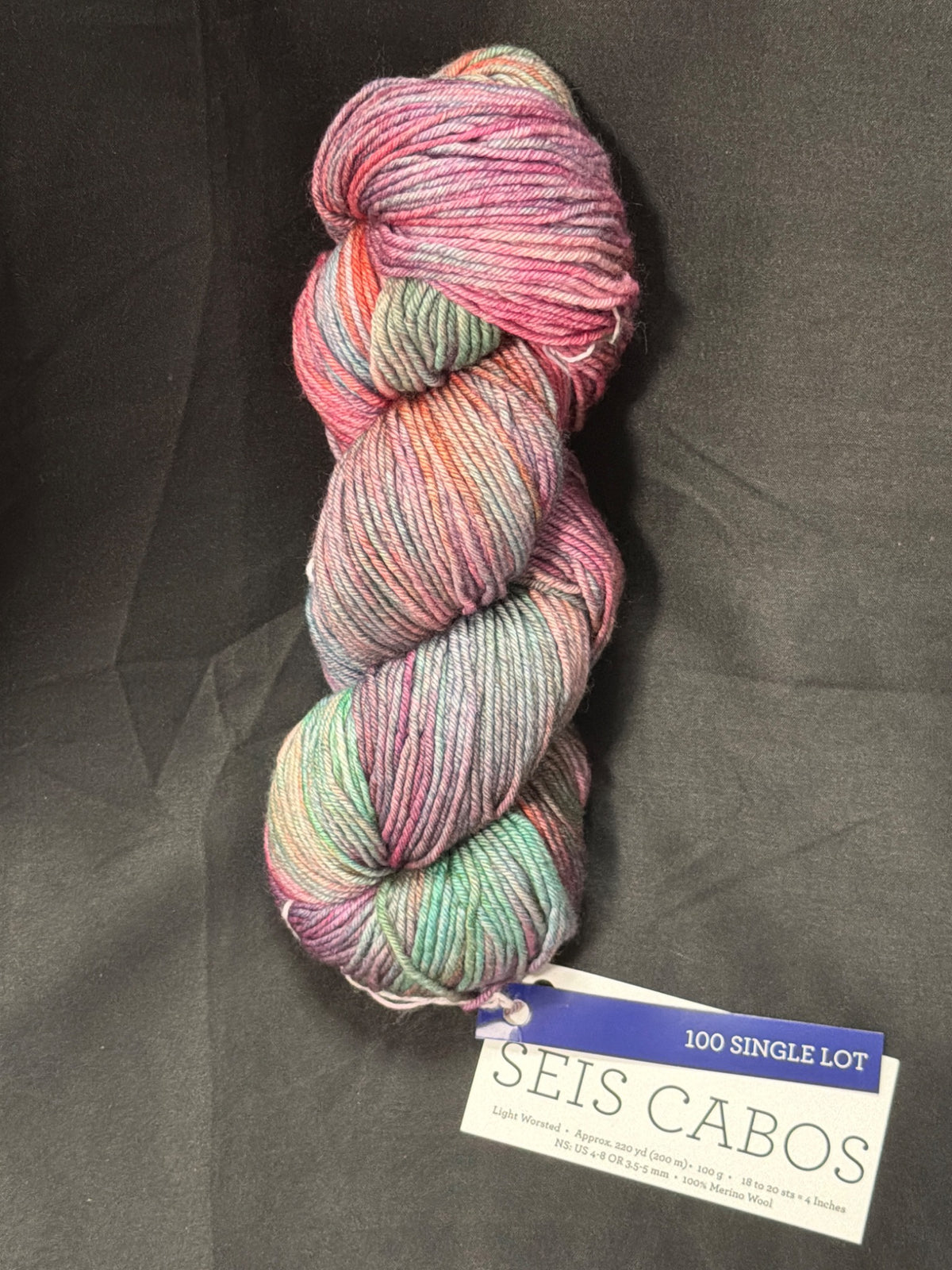 Seis Cabos ~ Malabrigo ~ "Pretty Little Menace" ~ Light Worsted