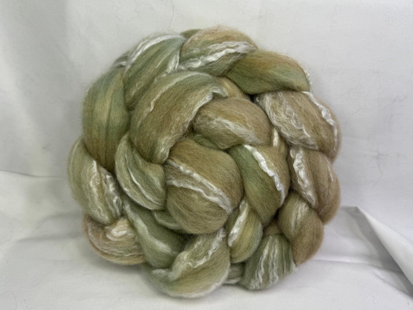 Merino Bamboo 70/30~(MER-BAM-S-08)~Hand Dyed~~4 oz Braid