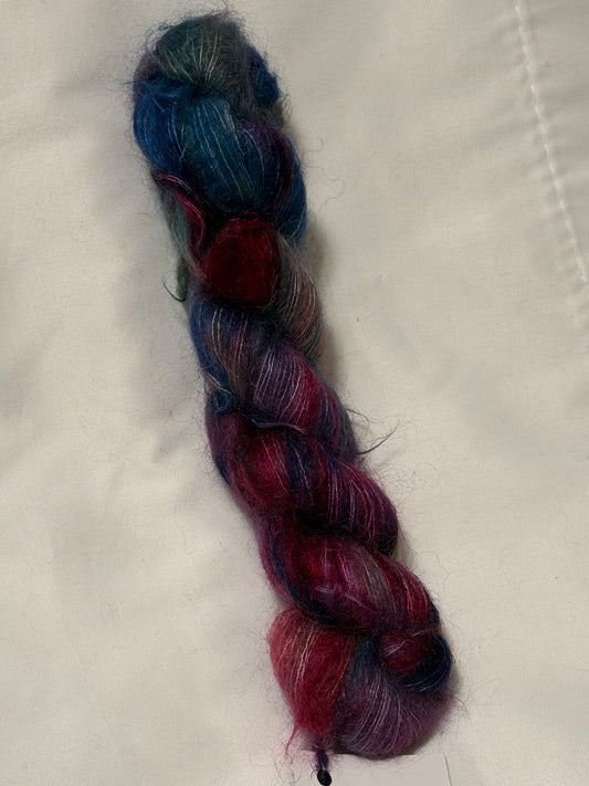 Mohair~ Malabrigo ~ "Merlot Moon" ~ Lace