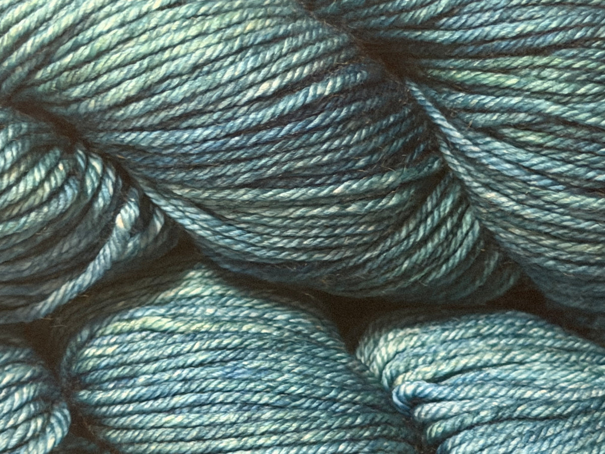 Rios~ Malabrigo~"Teal The End" ~ Worsted