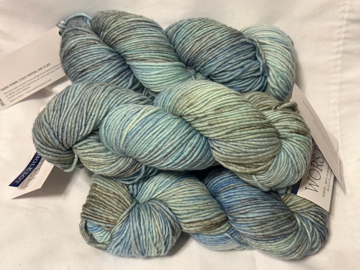 Rios~ Malabrigo~"Misty Morning" ~ Worsted