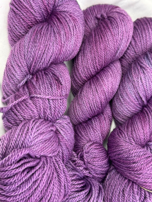 Grace's Merino~Purple~DK Weight-Hand Dyed Yarn~251 Yards