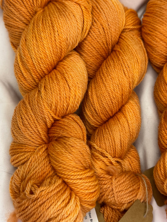 Grace's Merino~Orange~DK Weight-Hand Dyed Yarn~251 Yards