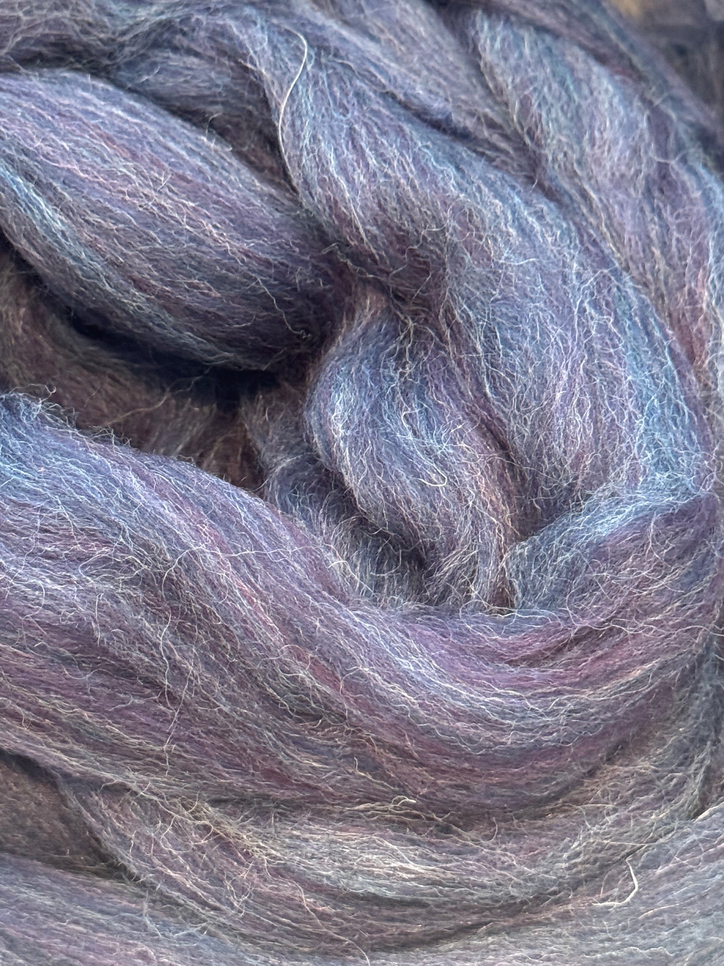 Speckle Recycled Wool~Blue