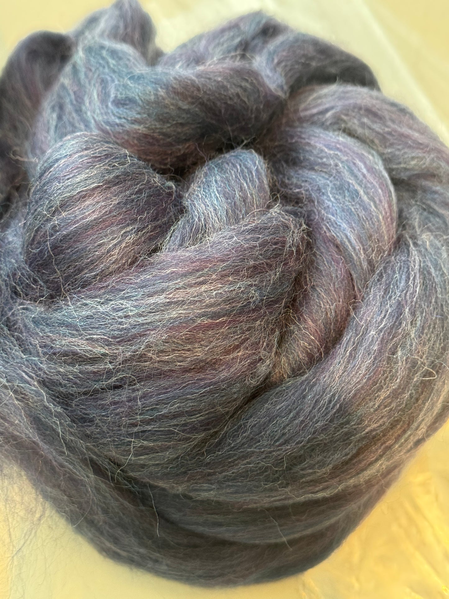 Speckle Recycled Wool~Blue