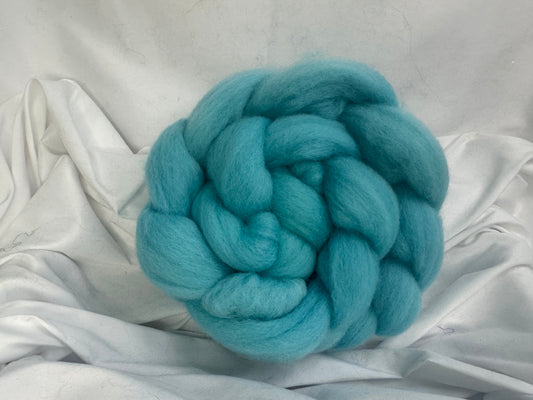 Corriedale~(COR-S-46)~Hand Dyed Braid~4 oz