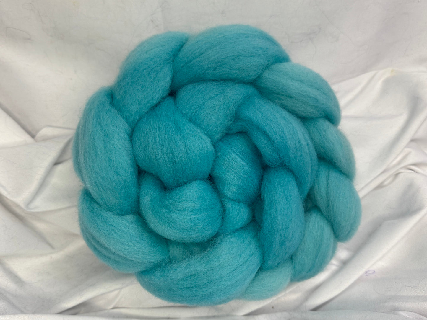 Corriedale~(COR-S-58)~Hand Dyed Braid~4 oz