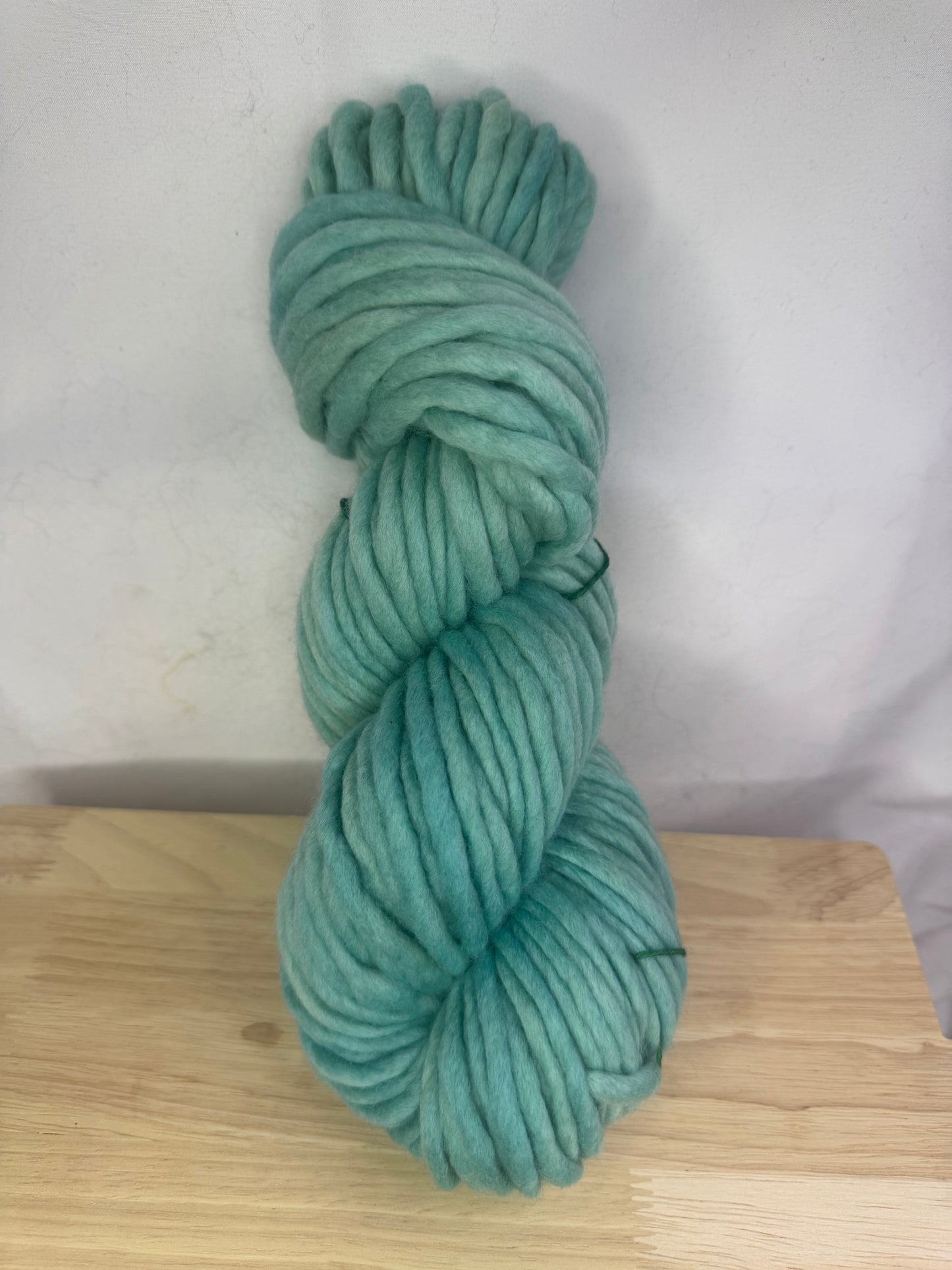 Christina's Super Bulky~Spring Green~Hand Dyed Yarn-60 Yards-Each Skein~Merino 20.5 Micron