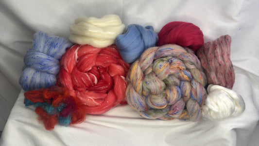 "Firecracker Fiesta" Spinning Kit, 12 Oz Total Weight