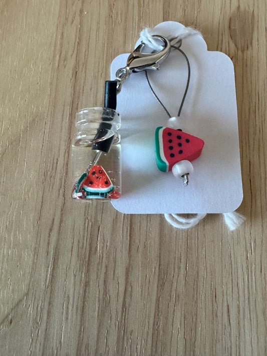 Stitch Marker Set~Fruit Cocktail~Watermelon