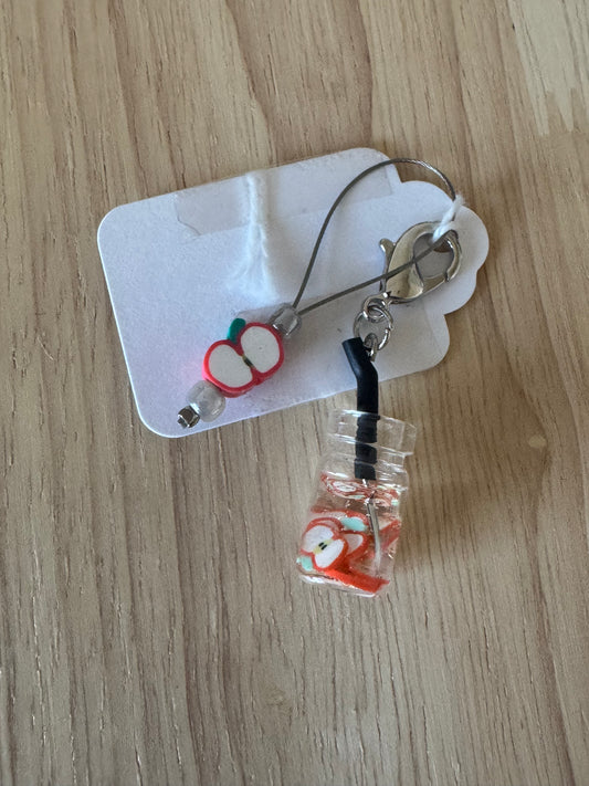 Stitch Marker Set~Fruit Cocktail~Apple