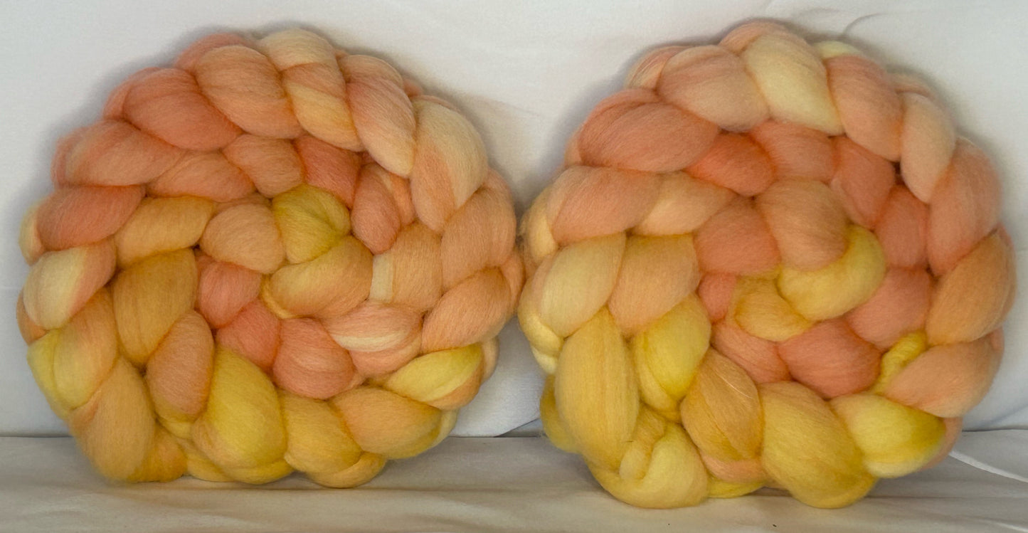 Polwarth~(POL-D-01)Hand Painted~8oz Total Weight~Discounted~
