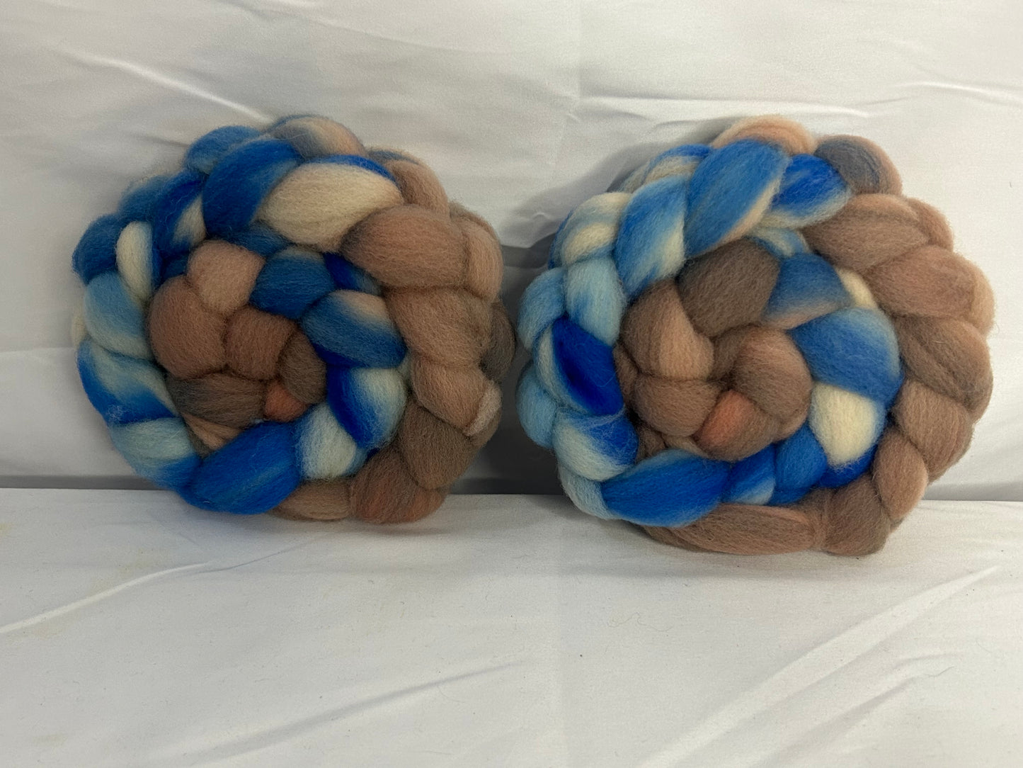 Charollais Double Braid Set~(CHAR-D-02)~Hand Dyed~~8oz Total Weight