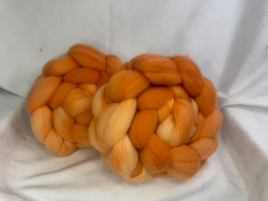Corriedale~(COR-D-18)~Hand Dyed Double Braid Set~8 oz