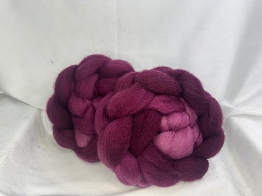 Corriedale~(COR-D-19)~Hand Dyed Double Braid Set~8 oz