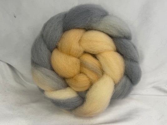 Brecknock Hill Cheviot~Hand Dyed~4 oz Braid(BH-CHEV-S-17)