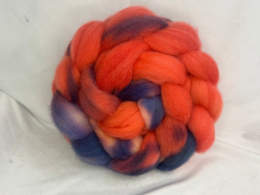 Perendale~(PERE-S-48)~Hand Dyed~4 oz Braid