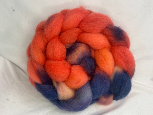 Perendale~(PERE-S-49)~Hand Dyed~4 oz Braid