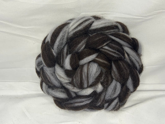 Corriedale~(CORR-HD-09)~Over-Dyed~~4 oz Braid
